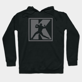 Baseball Pitcher Pitching K Strikeout Baseball Funny Saying Hoodie